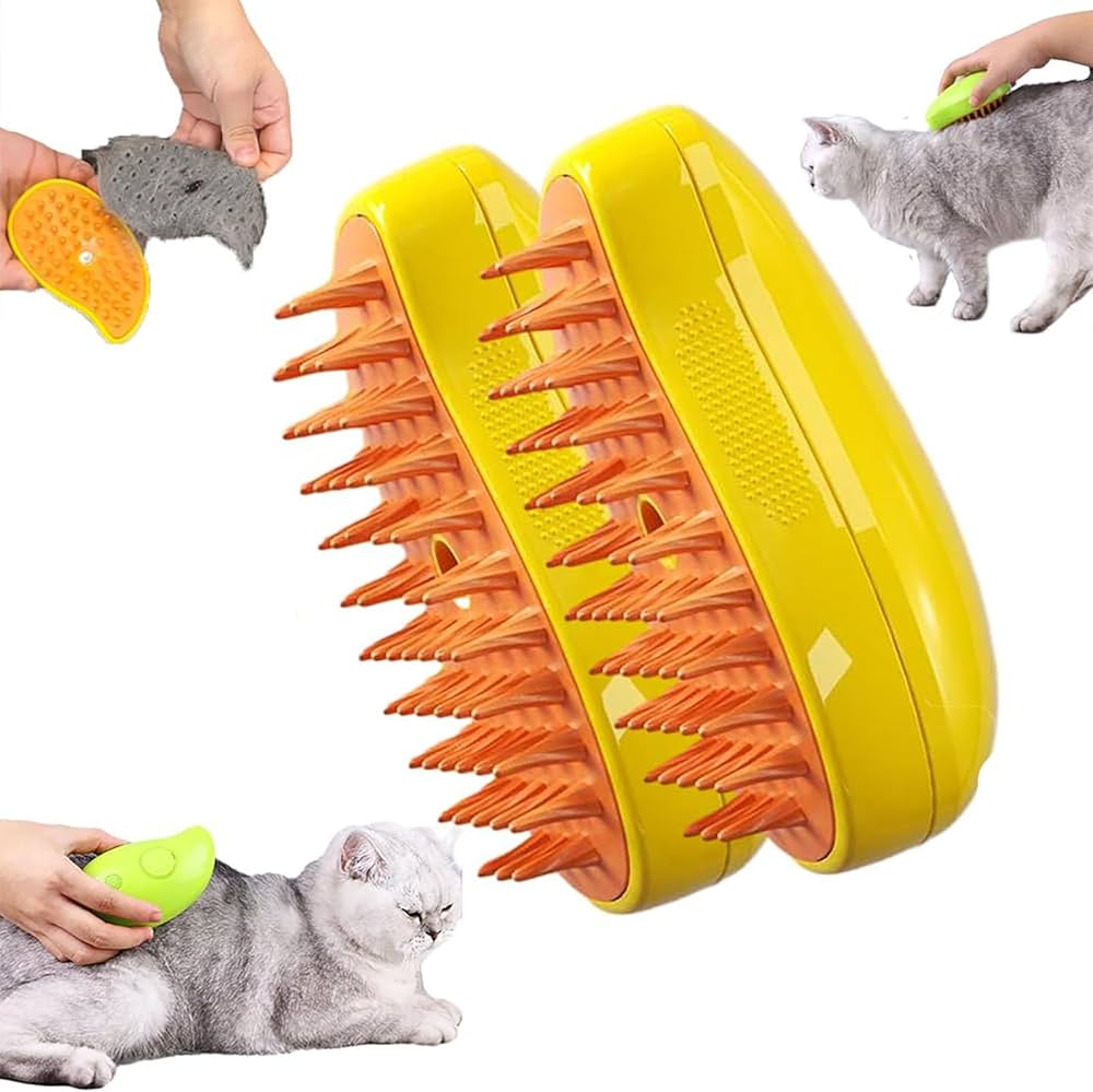 CEPILLO DE VAPOR 3 EN 1 PARA MASCOTAS